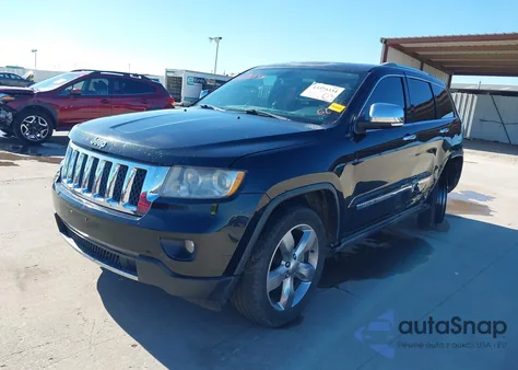 2012 Jeep Grand Cherokee Overland z USA, uszkodzony, nr VIN 1C4RJFCG1CC224624